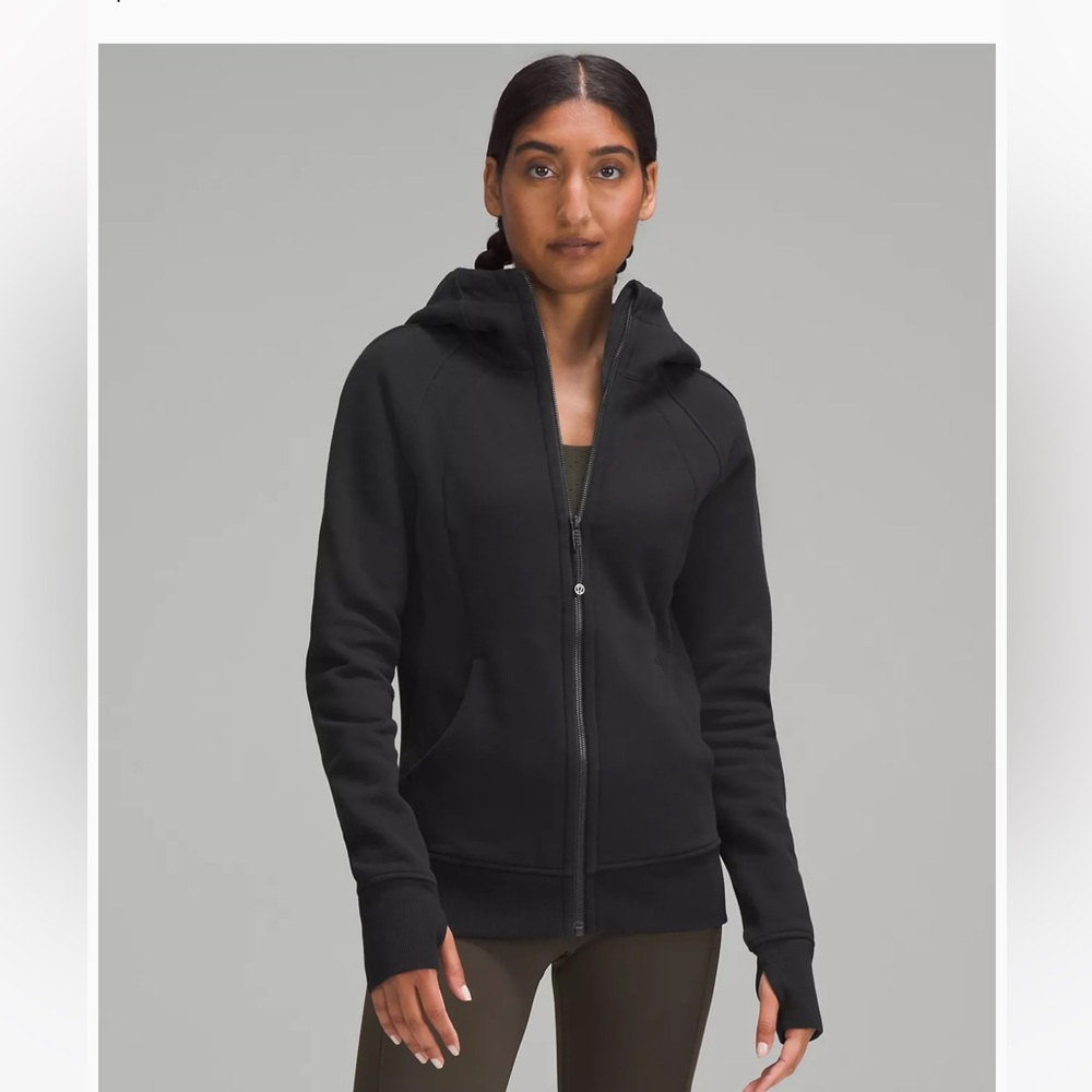 lululemon scuba full zip hoodie